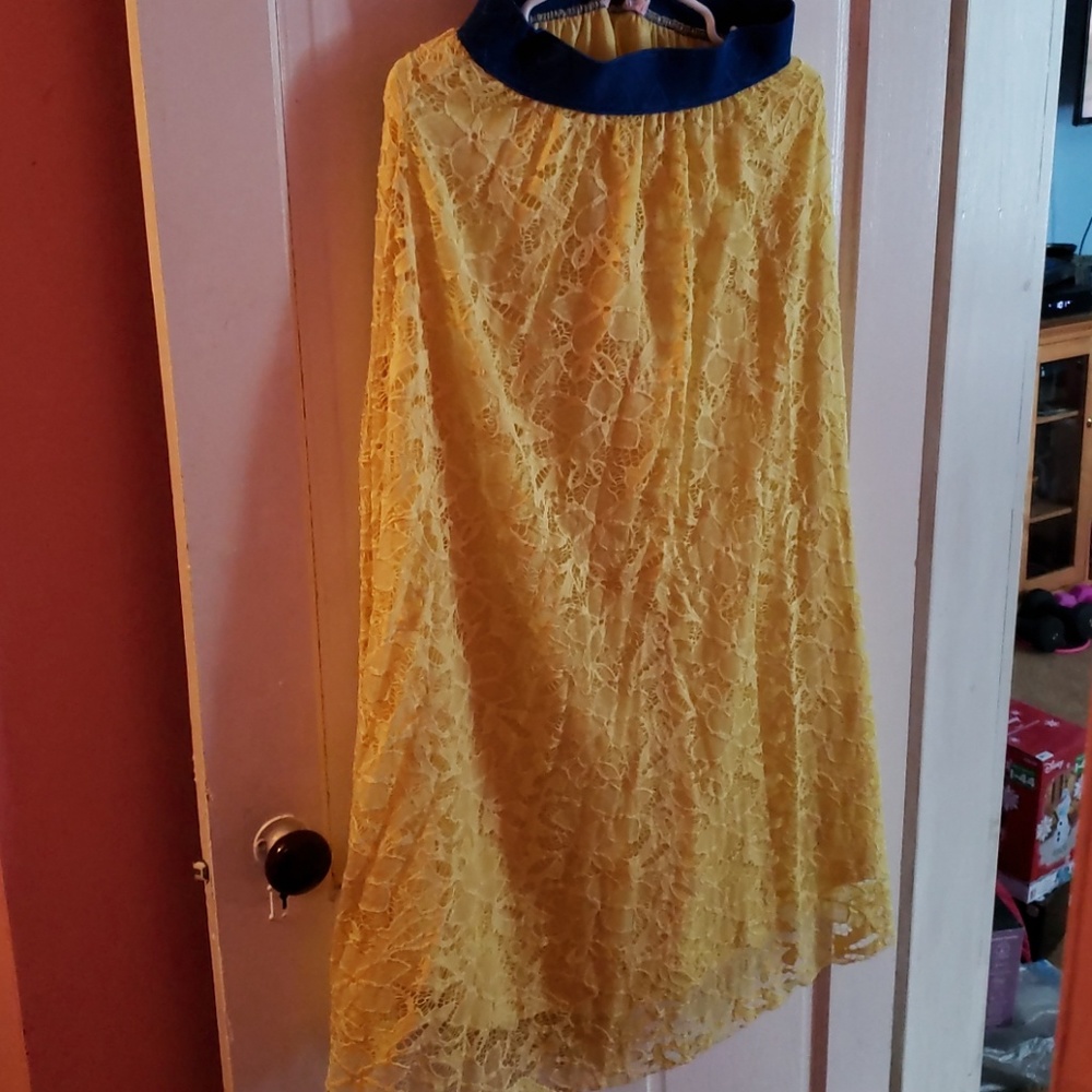 Lularoe long lace skirt